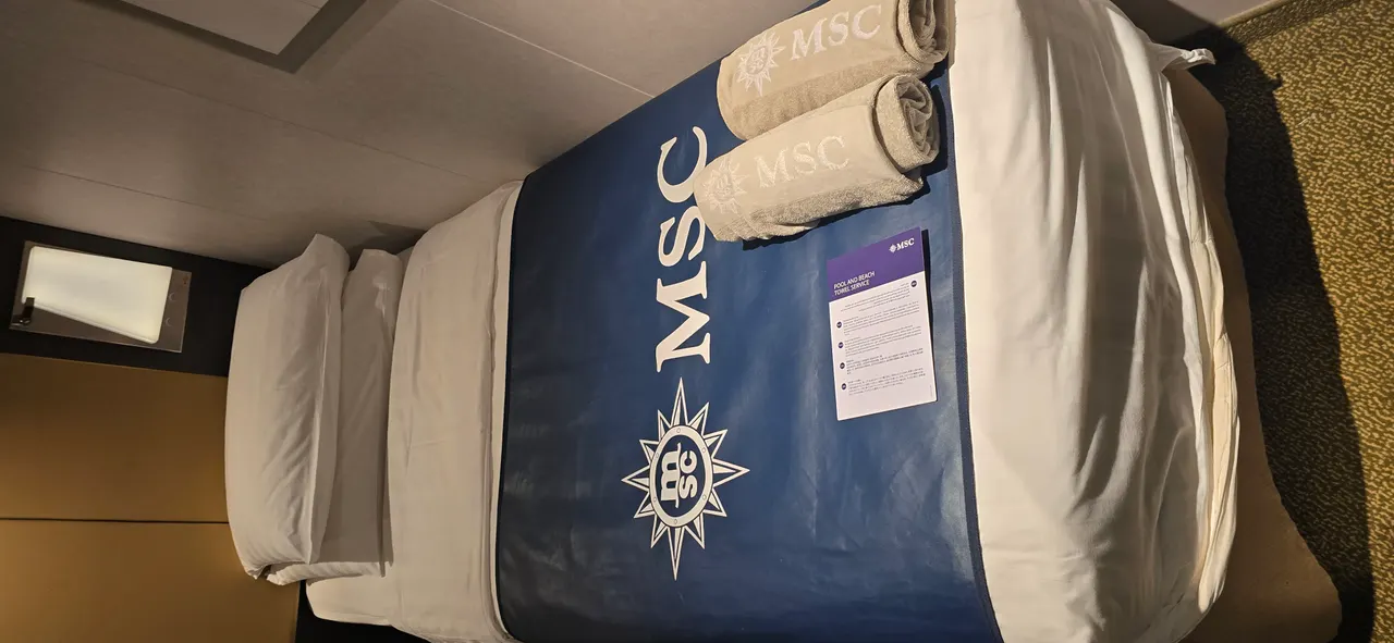 MSC 벨리시마 인사이드 객실 내부